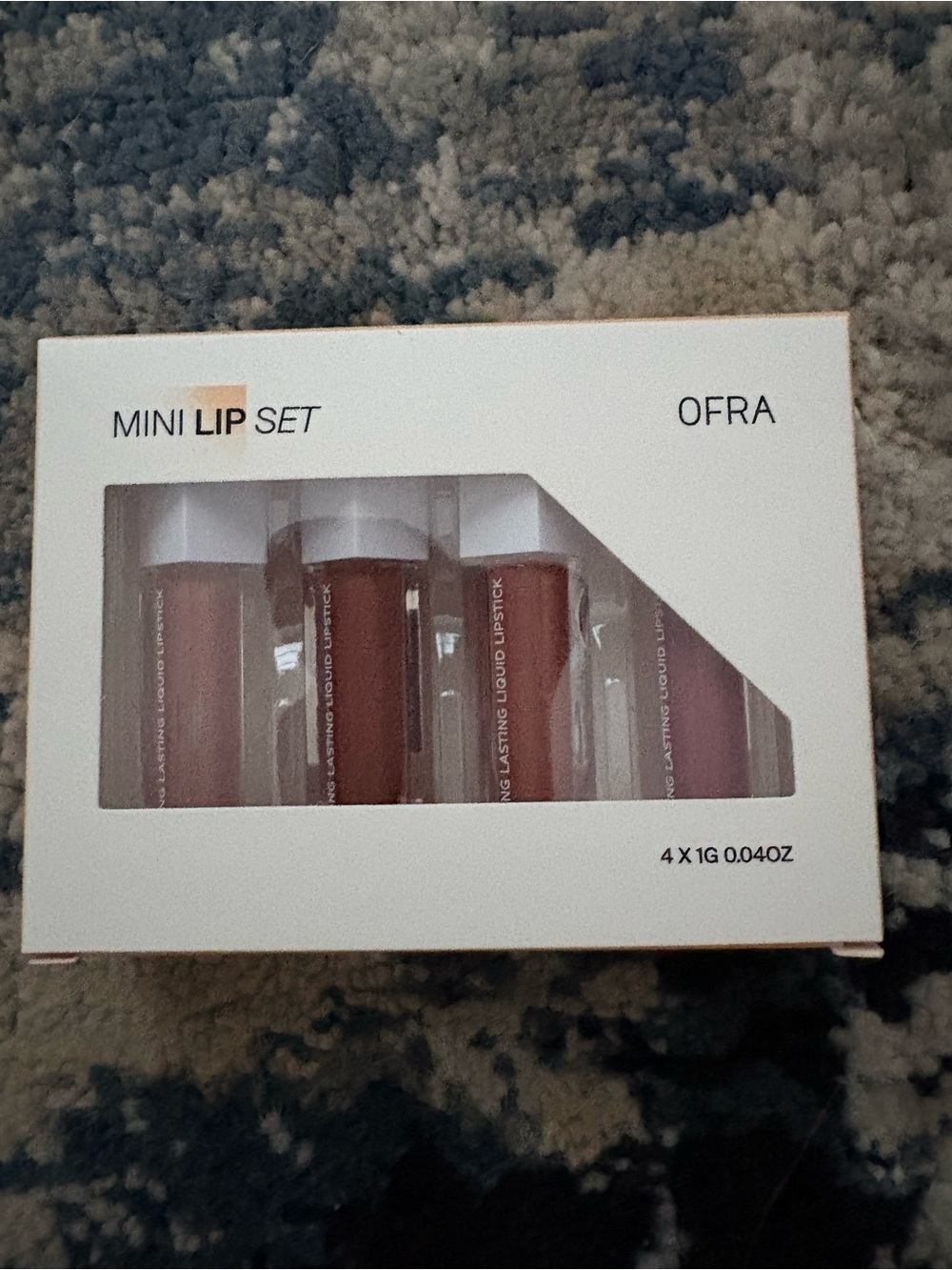 OFRA Mini Lip Set – Soft Pink, Nude, Warm Brown & Dusty Rose